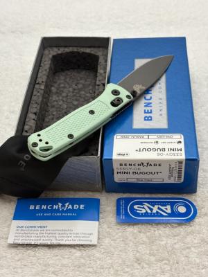 Benchmade 533GY-06 Mini Bugout Prototype Discontinued New In Box Made In USA