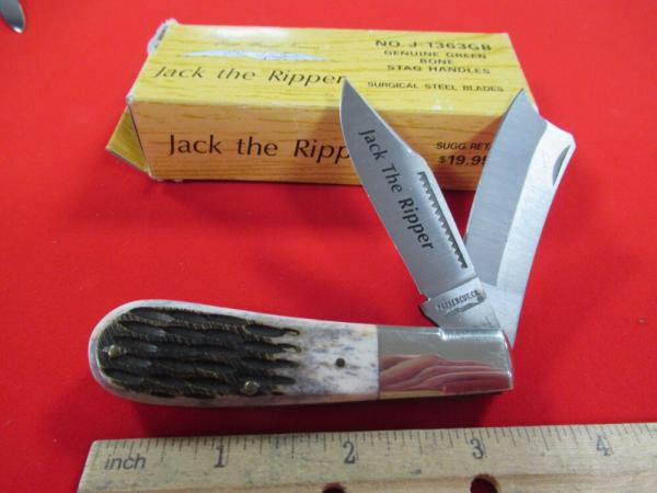 Parker Cut Co. Jack the Ripper Green Bone Barlow