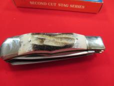 Parker & Son Chattanooga TN. Stag Large Trapper Model # K410