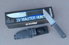 Cold Steel 3V Master Hunter Fixed Blade Knife Kraton Handle 3V Blade - 36CB - NEW