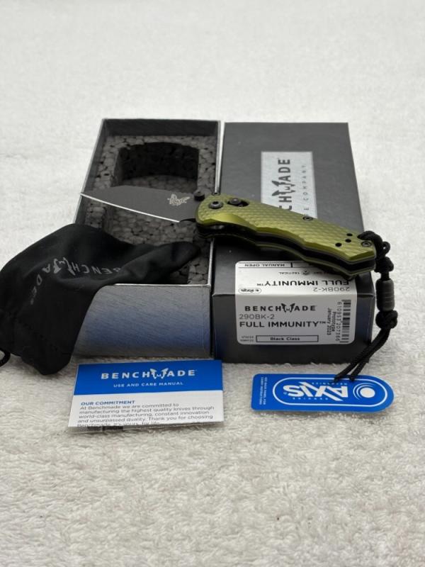 Benchmade 290BK-2 Full Immunity Prototype New In Box Made In USA