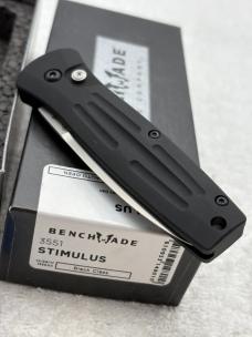 Benchmade 3551 Stimulus Push Button Automatic Knife With Integrated Safety Discontinued