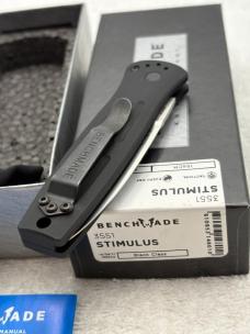 Benchmade 3551 Stimulus Push Button Automatic Knife With Integrated Safety Discontinued