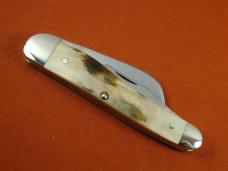 Titusville Cutlery Mammoth Ivory Bark Rooster Comb Farmer Knife Super Rare 1 of 70 COA USA Made 2024