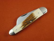 Titusville Cutlery Mammoth Ivory Bark Rooster Comb Farmer Knife Super Rare 1 of 70 COA USA Made 2024