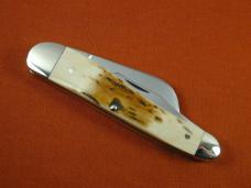 Titusville Cutlery Mammoth Ivory Bark Rooster Comb Farmer Knife Super Rare 1 of 70 COA USA Made 2024