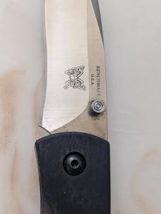 Rare Used Benchmade 600 Walter Brend Combat (Alum/ATS-34) Excellent, knife Only