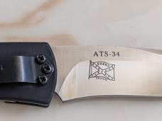 Rare Used Benchmade 600 Walter Brend Combat (Alum/ATS-34) Excellent, knife Only