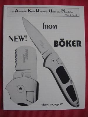 The Automatic Knife Resource Guide And Newsletter - Vol.4 No.3