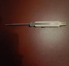 11"CAMEL BONE ITALIAN SWITCH BLADE BY ANTONIO CONTINI