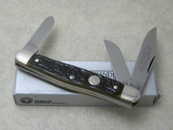 Boker Tree Brand Solingen Germany 8573 Bone Stockman Knife NIB