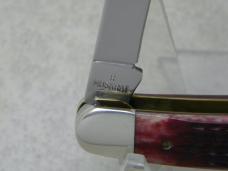 Case XX USA 8 Dot 1982 Red Bone Improved Muskrat Knife Hawbaker's Special