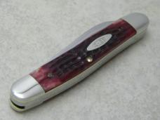 Case XX USA 8 Dot 1982 Red Bone Improved Muskrat Knife Hawbaker's Special