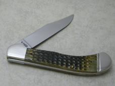 Case XX USA 61100 1996 Green Bone Limited Edition Saddlehorn Knife