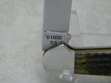 Case XX USA 61100 1996 Green Bone Limited Edition Saddlehorn Knife