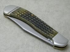 Case XX USA 61100 1996 Green Bone Limited Edition Saddlehorn Knife