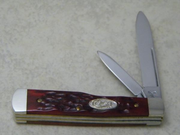 Case XX SS USA 3 Dot 1987 Red Bone R6215 SSP Gunstock Knife Case XX SS USA 3 Dot 1987 Red Bone R6215 SSP Gunstock Knife