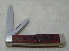 Case XX SS USA 3 Dot 1987 Red Bone R6215 SSP Gunstock Knife
