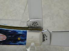 Case XX USA 2004 Blue Bone 6254 SS Trapper Knife - An Army of One