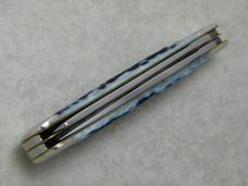 Case XX USA 2008  6254 Mediterranean Blue Bone Trapper Knife