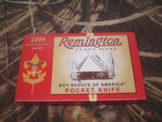 2009 REMINGTON USA RS3333 R1A BOY SCOUT KNIFE NIB WITH PAPERWORK 
