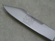 Schatt & Morgan New York 2008 Bone 043081 Premier Lockback Whittler Knife