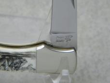 Frost Cutlery Surgical Steel Japan Whale & Ship Scrimshaw Lockback Knife
