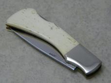 Frost Cutlery Surgical Steel Japan Whale & Ship Scrimshaw Lockback Knife