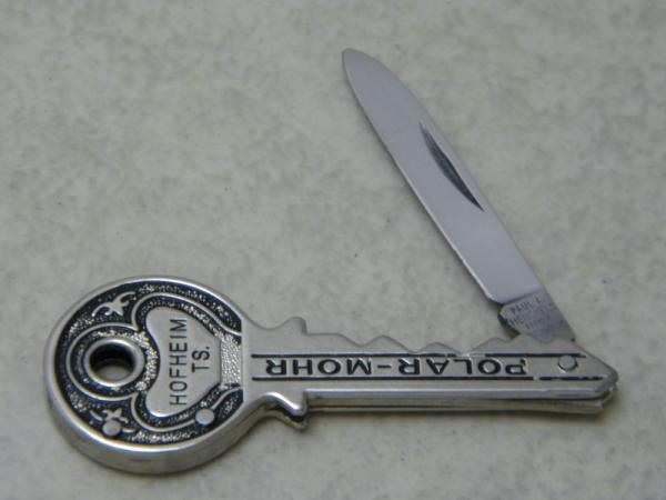 Paul A Henckels INOX Solingen Polar-Mohr Hofheim TS. Figural Key Knife
