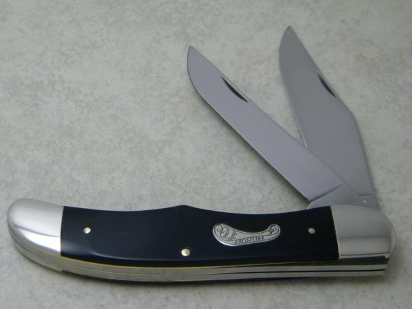 Frontier by Imperial USA Slick Black 4624 Folding Hunter Knife Frontier by Imperial USA Slick Black 4624 Folding Hunter Knife