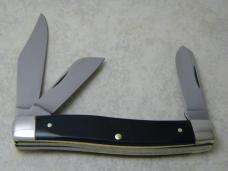 Frontier by Imperial USA Slick Black 4434 Stockman Knife