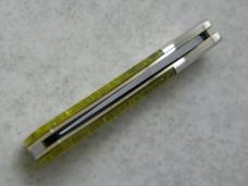 Parker Cut. Co. Surgical Steel Japan Gold Stripe Little Mustang Lockback Knife