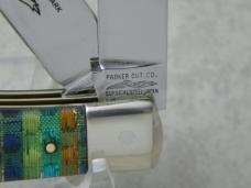 Parker Cut. Co. Surgical Steel Japan Christmas Tree Parker Bullet Medium Jumbo Trapper Knife