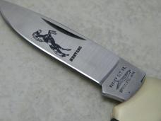 Parker Cut. Co. Surgical Steel Japan Christmas Tree Little Mustang Lockback Knife