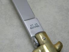 Kissing Crane KC49 Rostfrei Solingen Germany Stag Jumbo Stiletto Knife