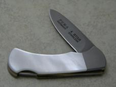 Puma Solingen Germany 4 Star Pearl Lockback Knife c.1999 NIB