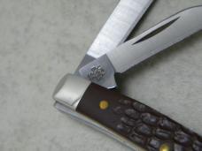 Case XX USA 2022 Brown Delrin 6333 SS Small Stockman Knife in Box