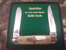 1997 Remington R4468 15th Anniversary Lumberjack Sterling Bullet Knife USA Made