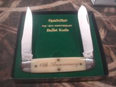 1997 Remington R4468 15th Anniversary Lumberjack Sterling Bullet Knife USA Made