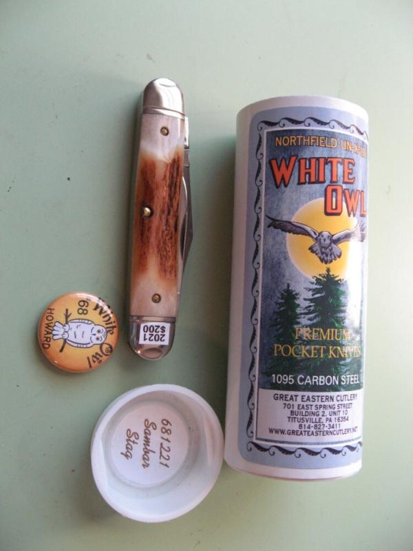 GEC 681221 NORTHFIELD WHITE OWL SAMBAR STAG