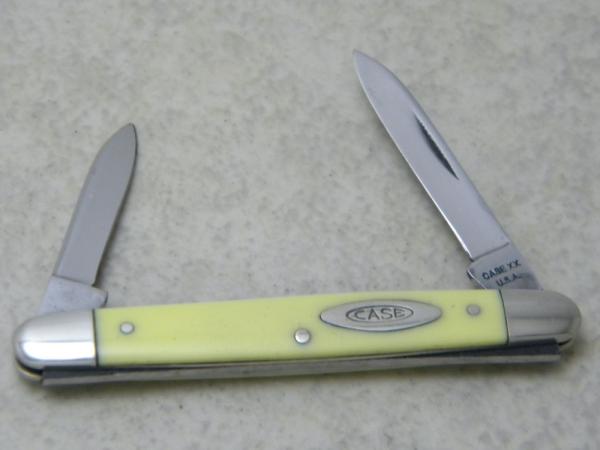 Case XX USA 1965-69 Yellow 3201 Pen Knife