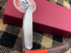 JOHAN ELLIS CUSTOM DOLPHIN MARS VALLEY FAT CARBON FIBER & HUNTER ORANGE G10 RWL 34 STEEL