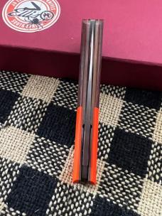 JOHAN ELLIS CUSTOM DOLPHIN MARS VALLEY FAT CARBON FIBER & HUNTER ORANGE G10 RWL 34 STEEL
