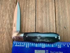 CRKT Steigerwalt Design Quill Mini Dagger Black Smooth Bone 