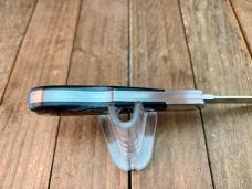 CRKT Steigerwalt Design Quill Mini Dagger Black Smooth Bone 