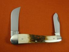 Titusville Cutlery Mammoth Ivory Bark Rooster Comb Farmer Knife Super Rare 1 of 70 COA USA Made 2024