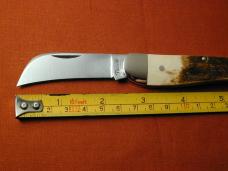Titusville Cutlery Mammoth Ivory Bark Rooster Comb Farmer Knife Super Rare 1 of 70 COA USA Made 2024