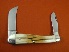 Titusville Cutlery Mammoth Ivory Bark Rooster Comb Farmer Knife Super Rare 1 of 70 COA USA Made 2024