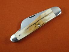 Titusville Cutlery Mammoth Ivory Bark Rooster Comb Farmer Knife Super Rare 1 of 70 COA USA Made 2024