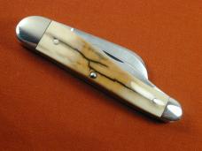 Titusville Cutlery Mammoth Ivory Bark Rooster Comb Farmer Knife Super Rare 1 of 70 COA USA Made 2024